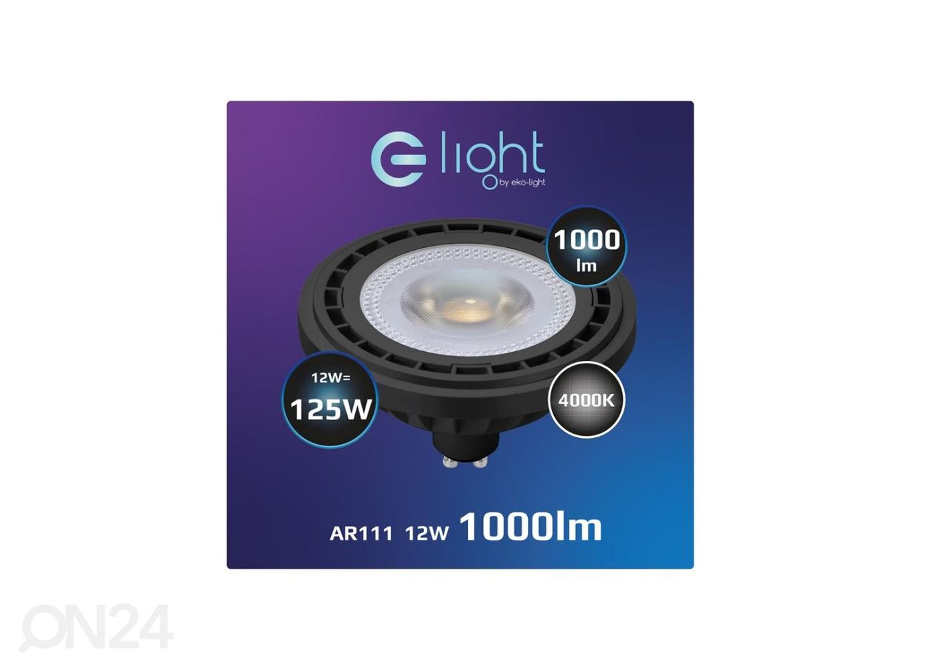 LED pirn GU10 12 W suurendatud