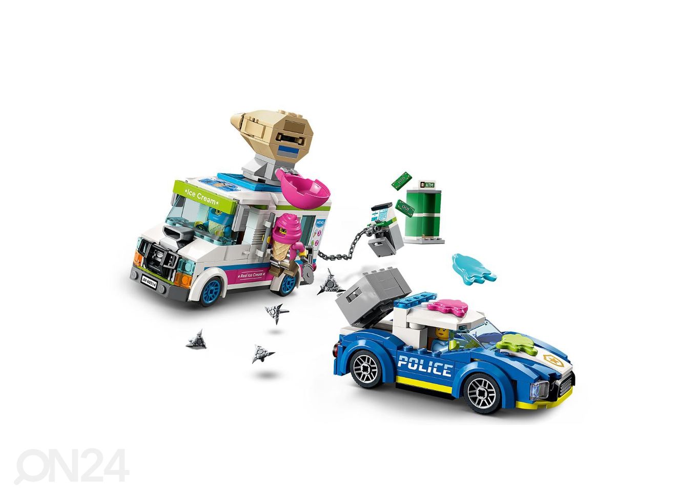 LEGO City Jäätiseautoga politseioperatsioon suurendatud