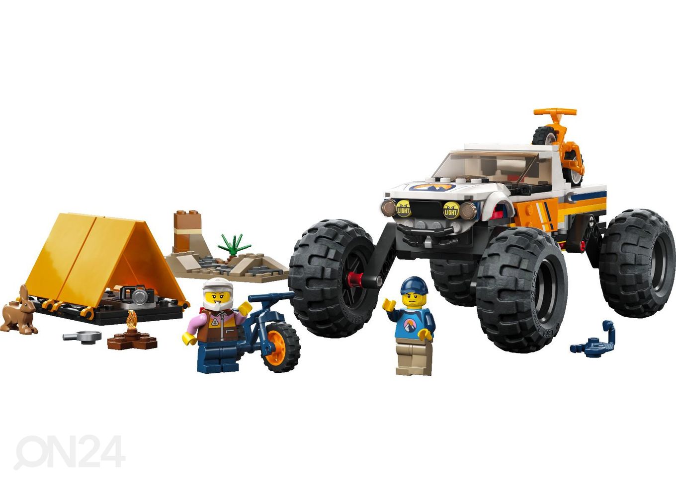 LEGO City Maastikuauto seiklused suurendatud