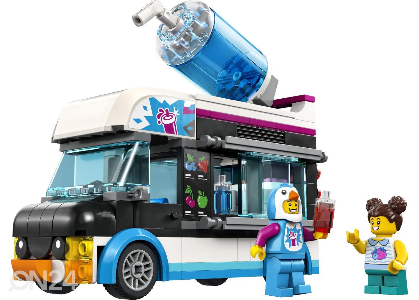 LEGO City Pingviini-joogikaubik suurendatud