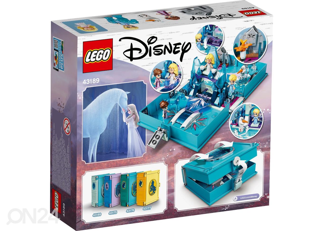 LEGO Disney Princess Elsa ja Nokki juturaamat suurendatud