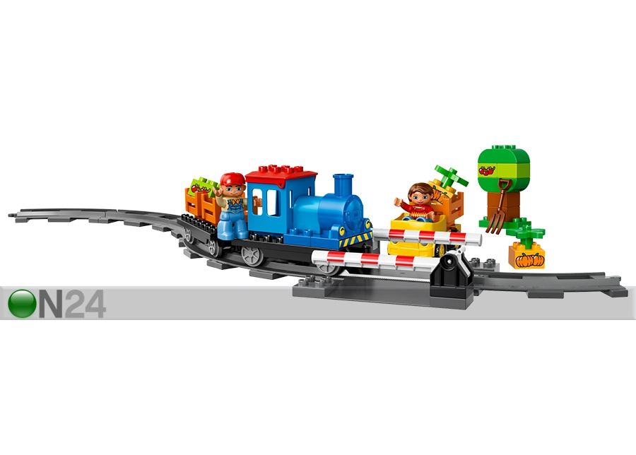 Lego Duplo lükatav rong suurendatud