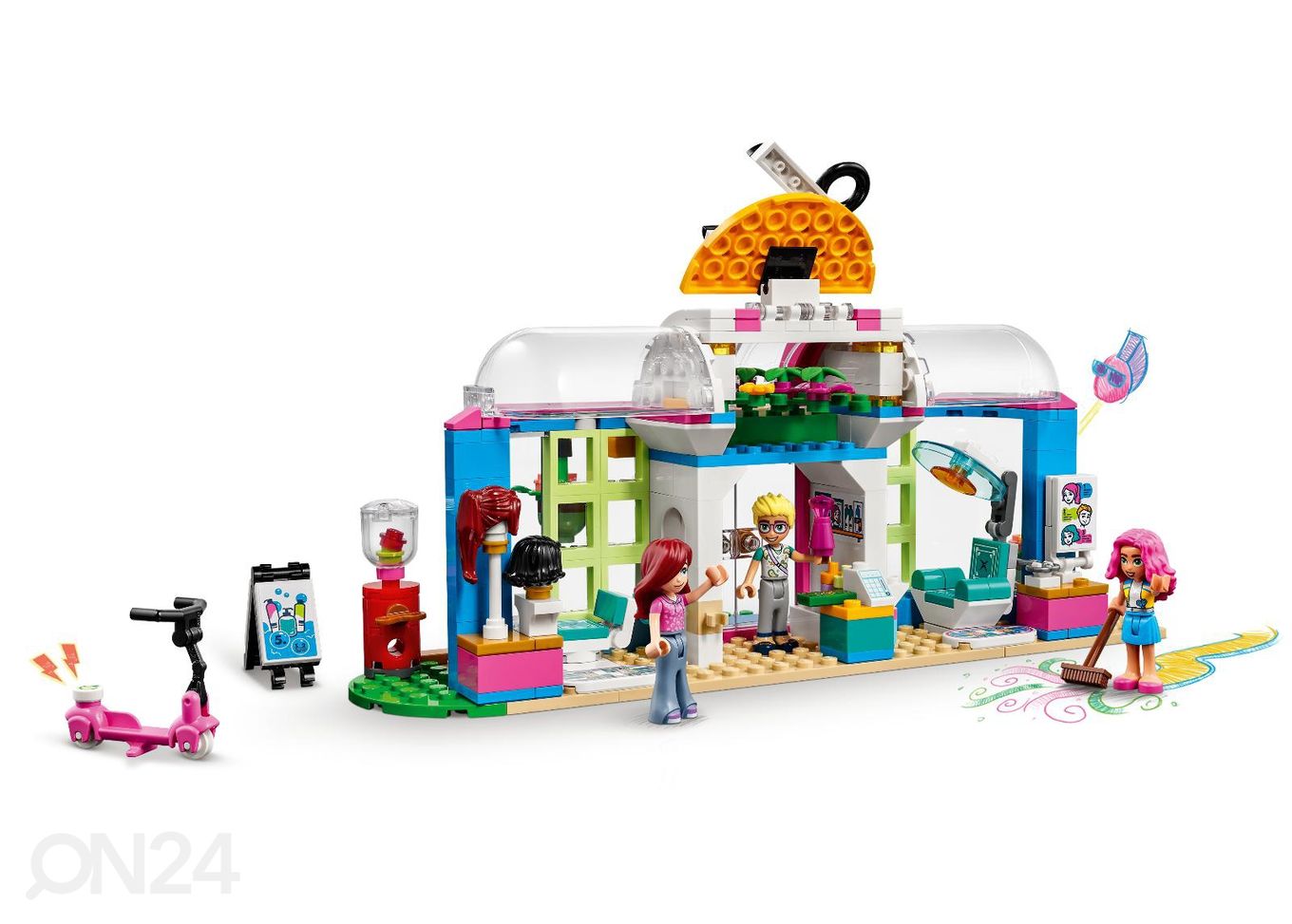 LEGO Friends Juuksurisalong suurendatud