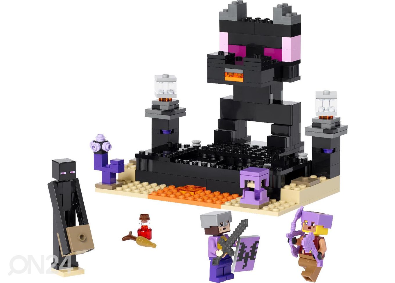 LEGO Minecraft Lõpuareen suurendatud