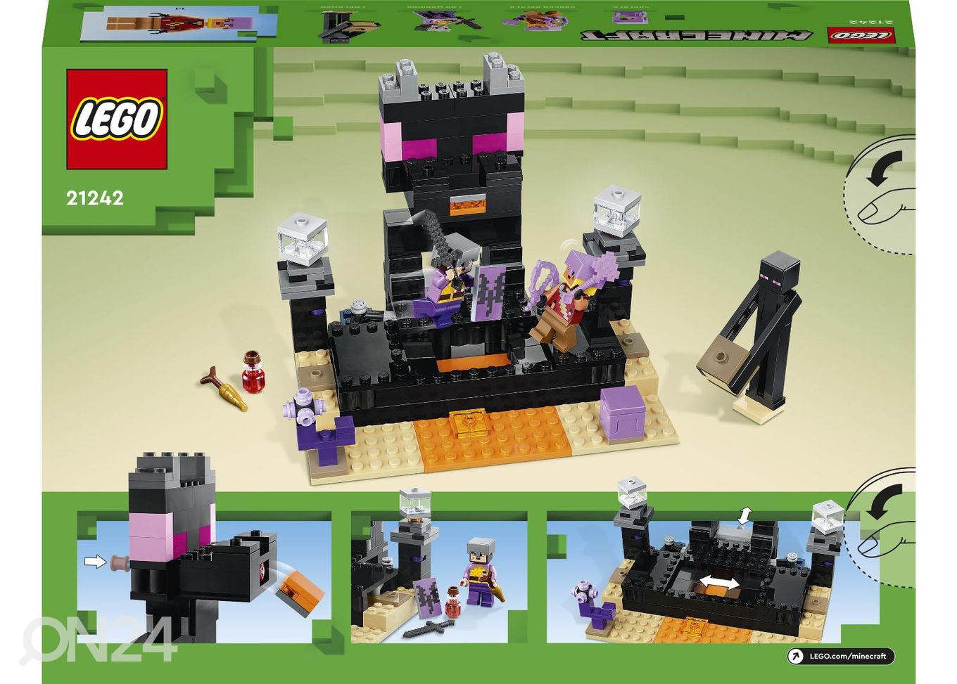 LEGO Minecraft Lõpuareen suurendatud