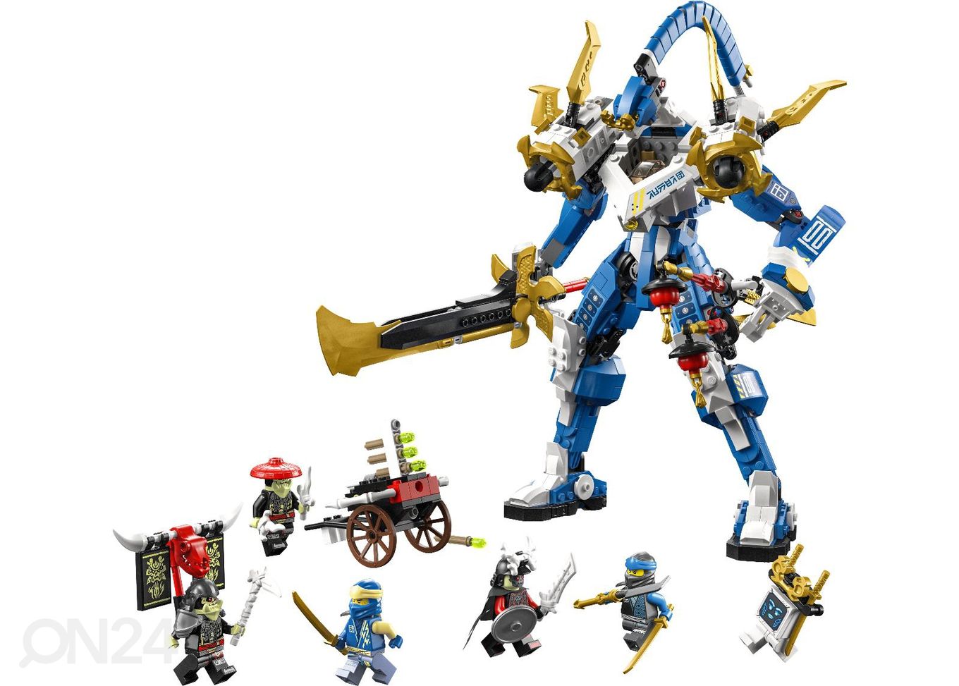 LEGO Ninjago Jay titaanrobot suurendatud