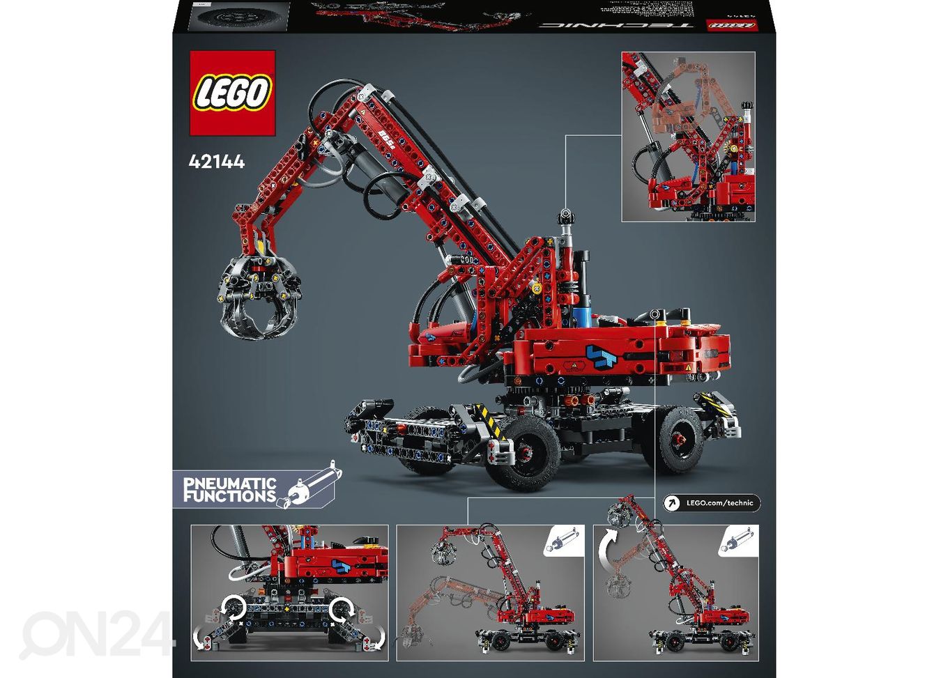 LEGO Technic Materjalikäitlusmasin suurendatud