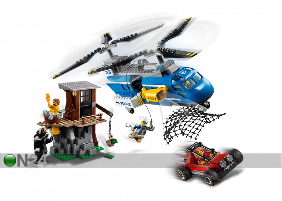 Mägedes arreteerimine LEGO City suurendatud