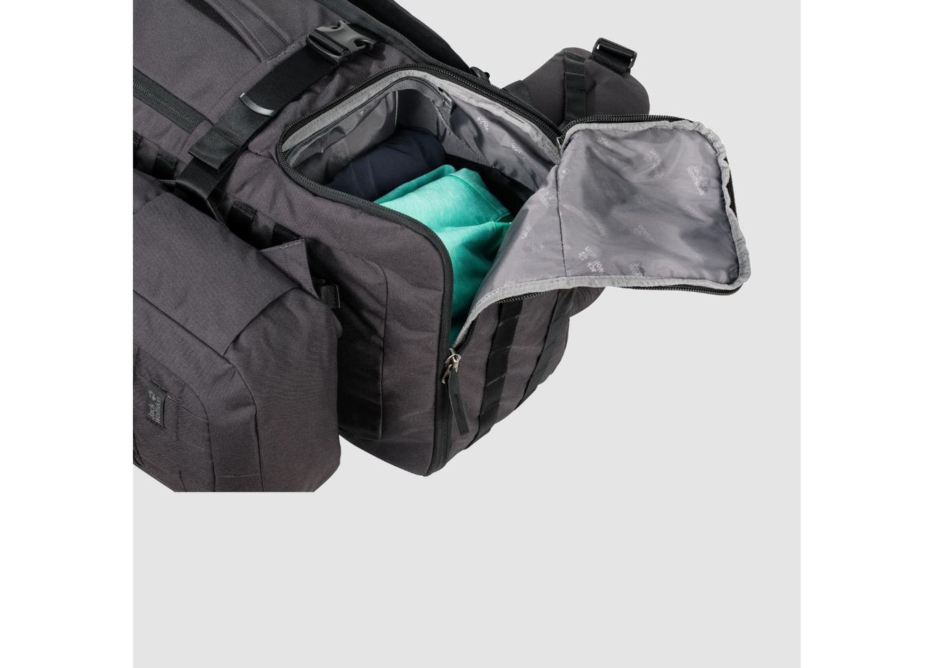 Mahukas eemaldatava päevamatka kotiga seljakott suurendatud