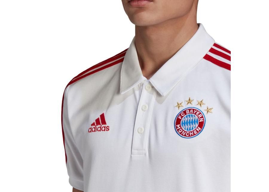 Meeste jalgpallisärk Adidas Bayern Monachium 3-Stripes Polo M FR3973 suurendatud