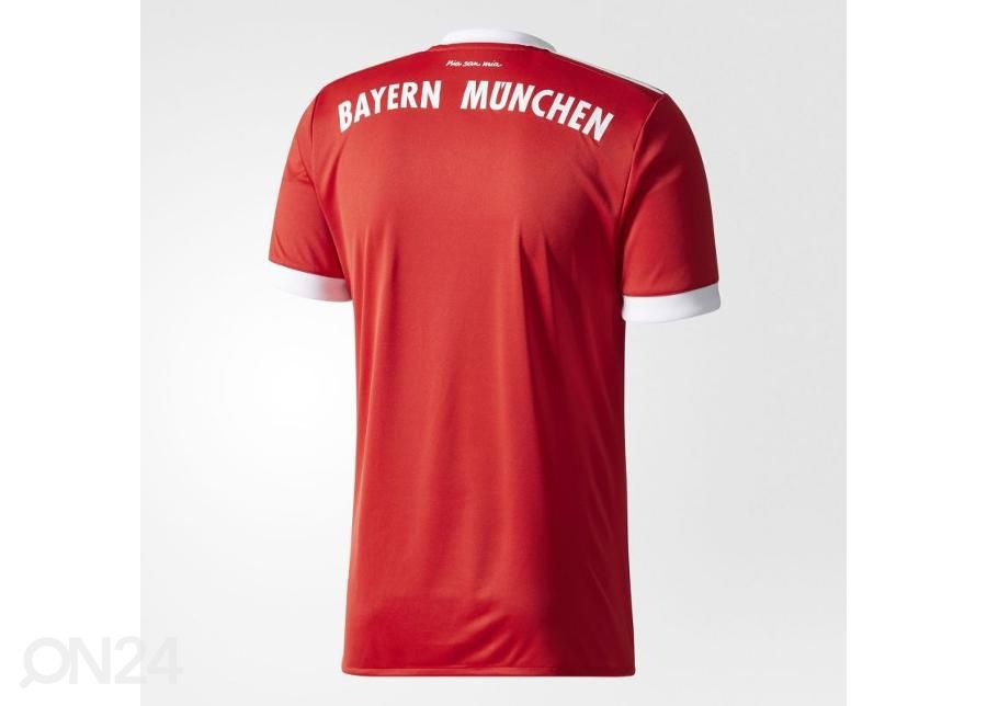 Meeste jalgpallisärk adidas FC Bayern Munchen Home Replica 2017/18 M AZ7961 suurendatud