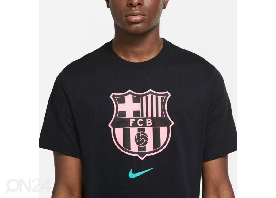 Meeste jalgpallisärk Nike FC Barcelona NK Tee Evergreen Crest suurendatud