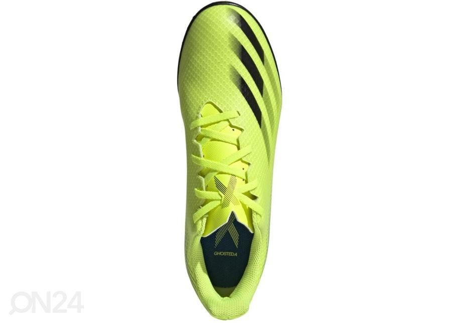 Meeste kunstmuru jalgpallijalatsid Adidas X Ghosted.4 TF suurendatud