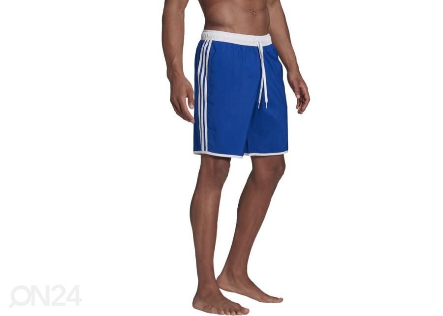 Meeste ujumisshortsid Adidas Classic Lenght 3 Stripes Swim Shorts suurendatud