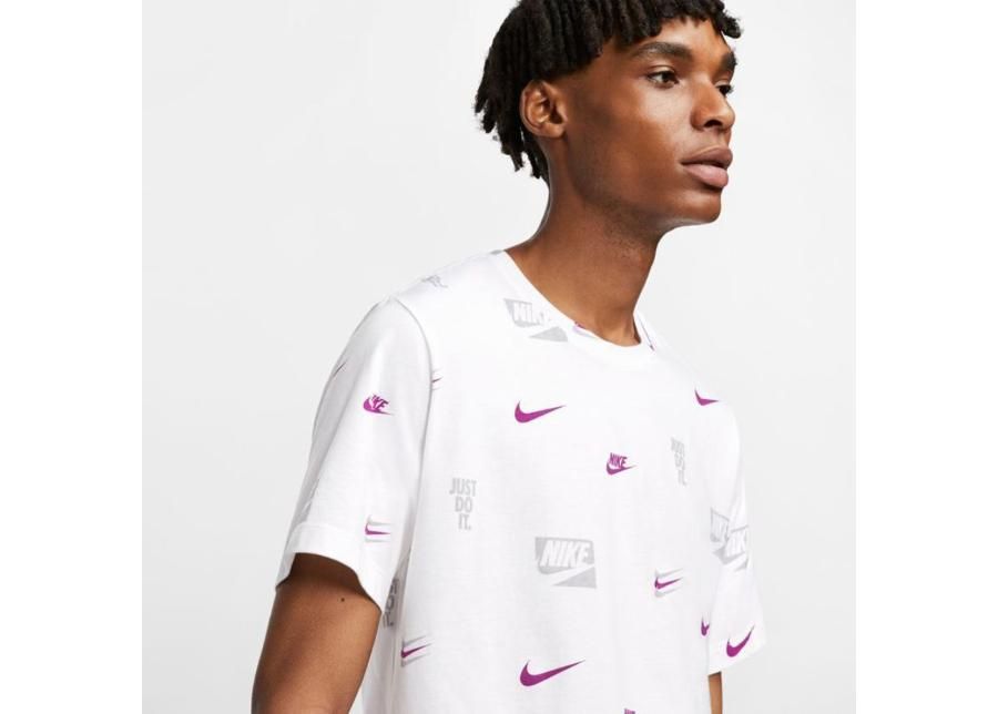 Meeste vabaajasärk Nike Nsw Core Printed M CV8962-100 suurendatud