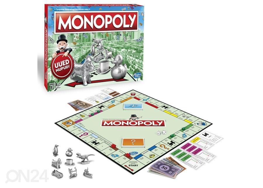 Monopoly Lauamäng klassikaline (eesti keeles) suurendatud
