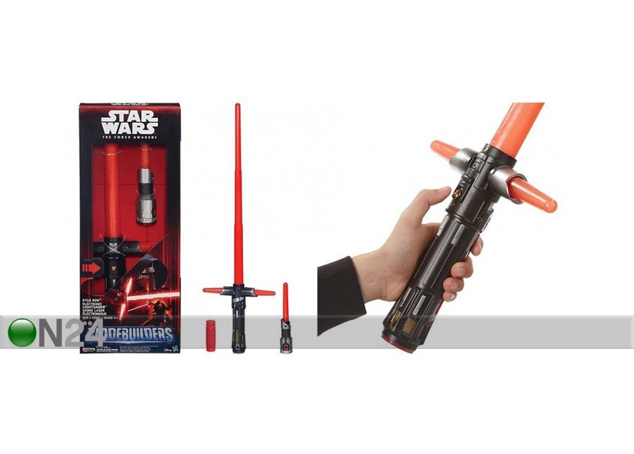Mõõk Star Wars Lightsabre Kylo suurendatud