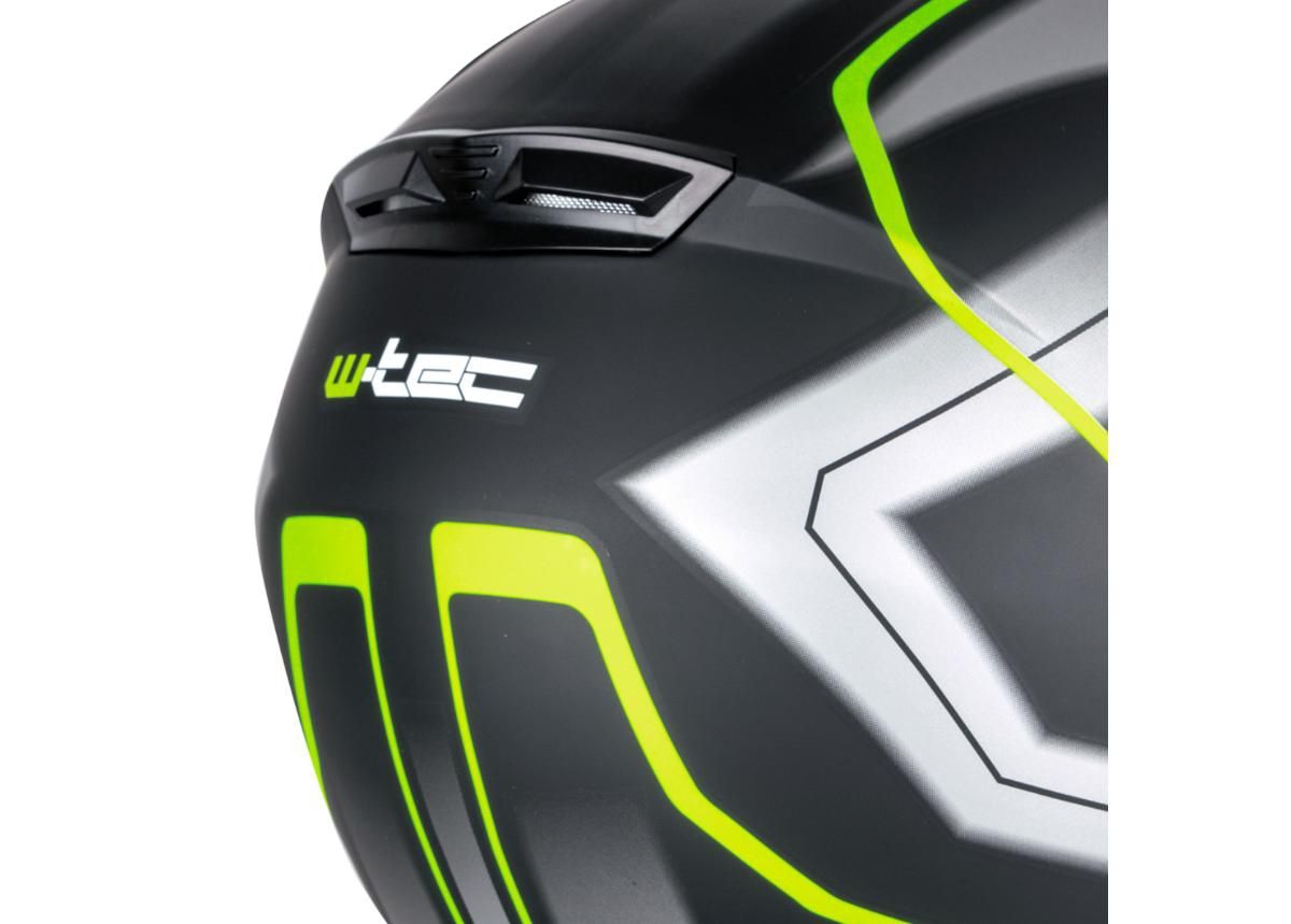Mootorratta kiiver Helmet W-TEC FS-805 suurendatud