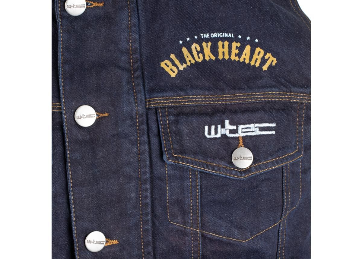 Mootorratta vest meestele W-TEC Black Heart Rideman suurendatud