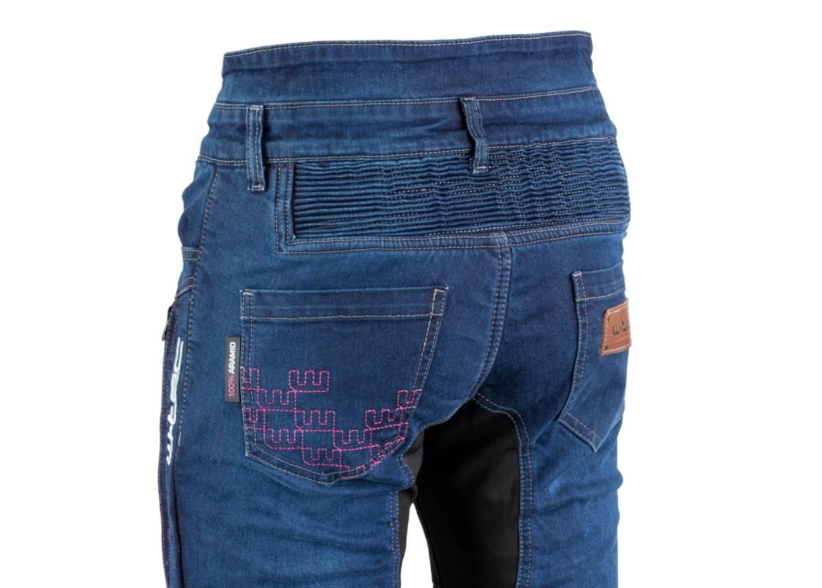 Motopüksid naistele Jeans W-TEC Biterillo Lady suurus M suurendatud