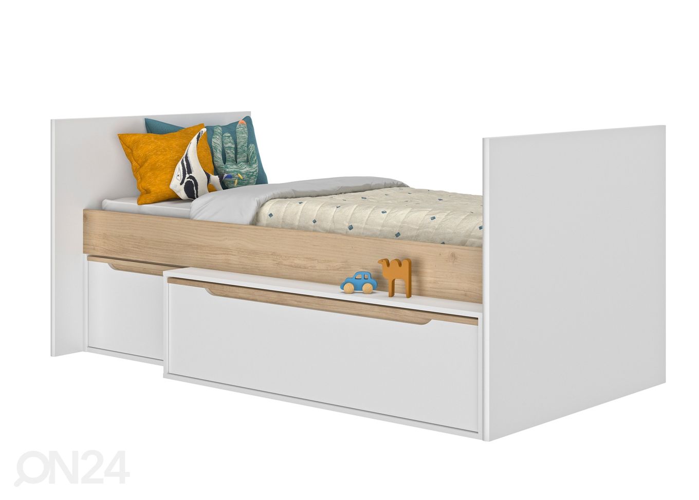 Multifunktsionaalne voodikomplekt Celeste 70x140 cm suurendatud