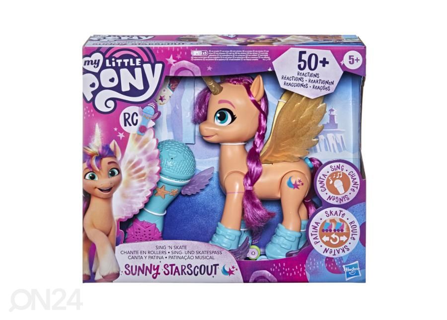 My Little Pony juhitav poni Sing & Skate päikesepaisteline tähelend suurendatud
