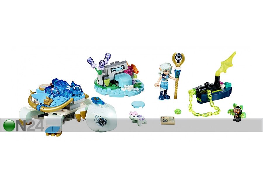 Naida ja veekilpkonna varitsus Lego Elves suurendatud