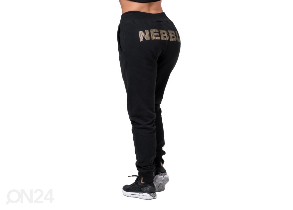 Naiste dressipüksid Nebbia Gold Classic 826 must suurus M suurendatud