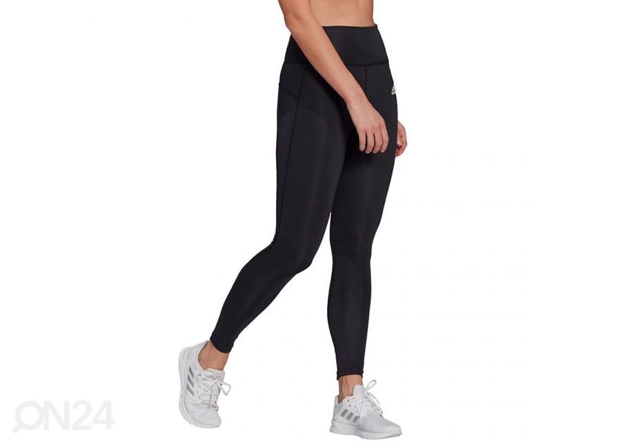 Naiste pikad treeningpüksid Adidas Feelbrillant Tight suurendatud