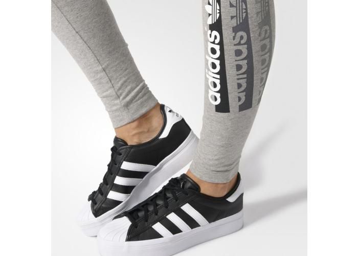 Naiste pikad vabaaja retuusid Adidas Originals Leggings W suurendatud