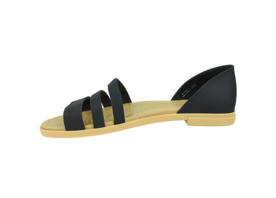 Naiste sandaalid Crocs Tulum Open Flat W 206109-00W suurendatud