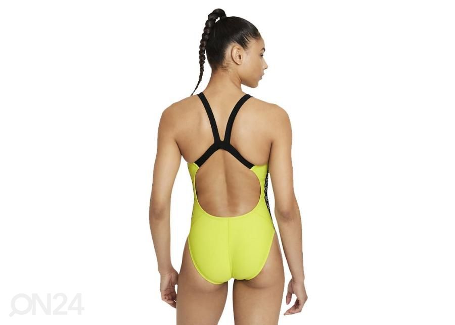 Naiste ujumistrikoo Nike Logo Tape suurendatud