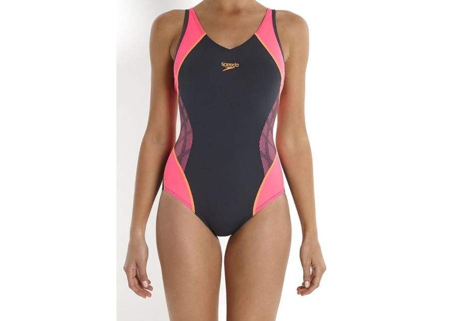 Naiste ujumistrikoo Speedo Fit Splice Muscleback AF W 8-10379A610 suurendatud