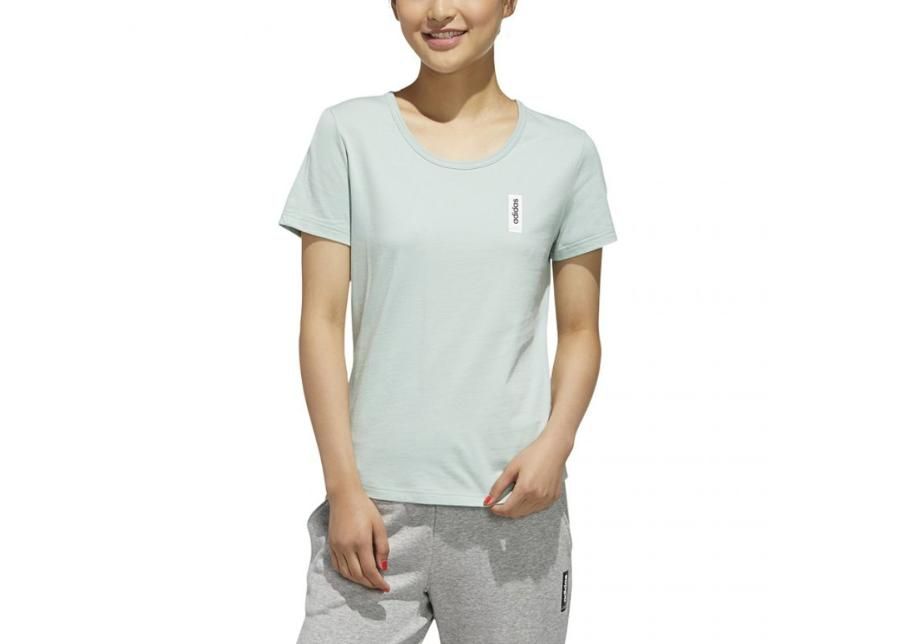 Naiste vabaajasärk Adidas Brilliant Basics Tee W FM6201 suurendatud