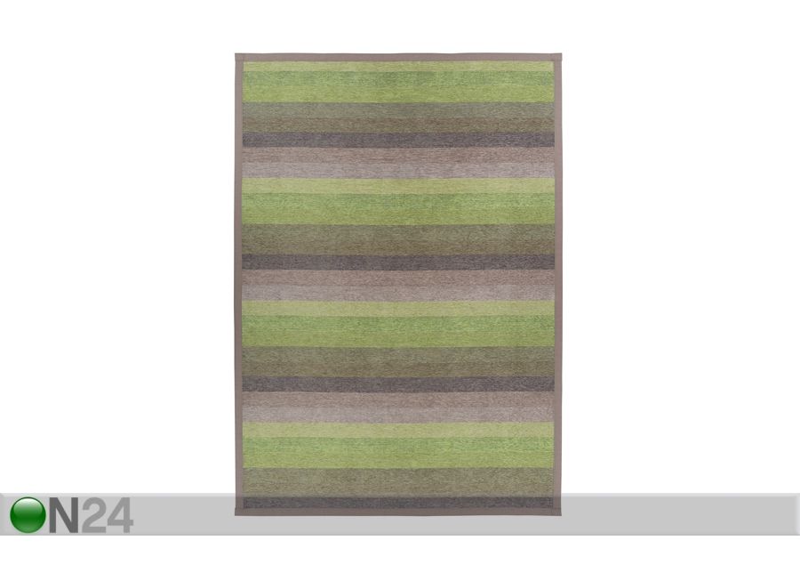 Narma newWeave® šenillvaip Luke green 70x140 cm suurendatud