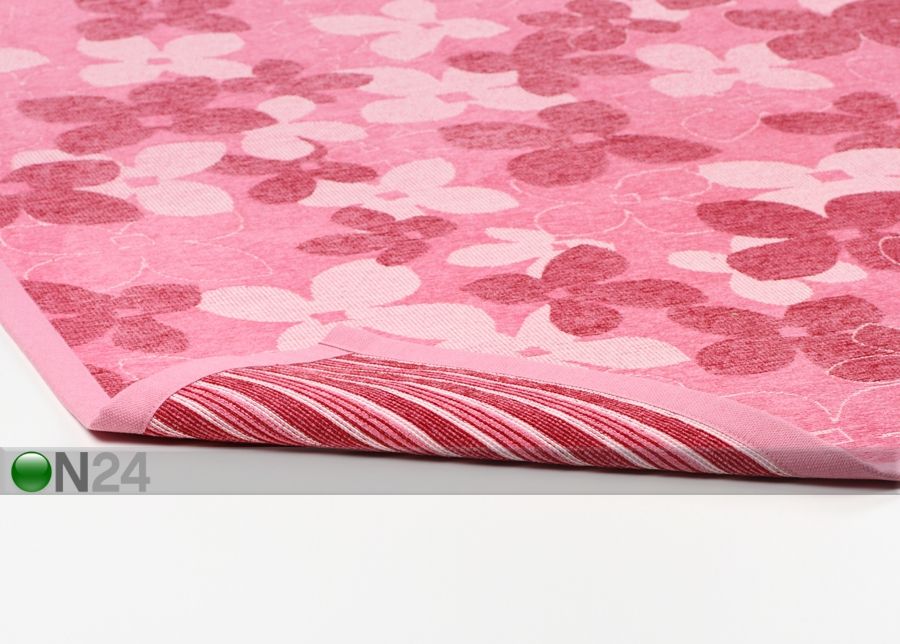 Narma newWeave® šenillvaip Nurme pink 70x140 cm suurendatud