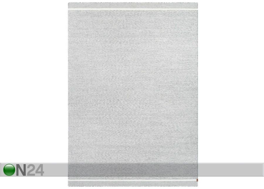 Narma villane käsikootud vaip Nummela grey 160x230 cm suurendatud
