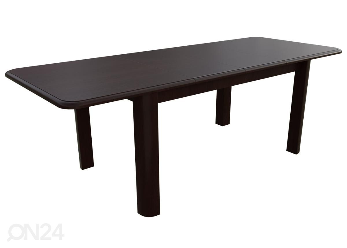 Pikendatav söögilaud 90x150-230 cm + 6 tooli suurendatud