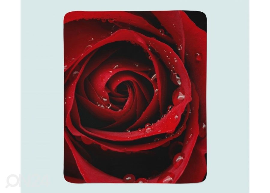 Pleed Red Rose 130x150 cm suurendatud