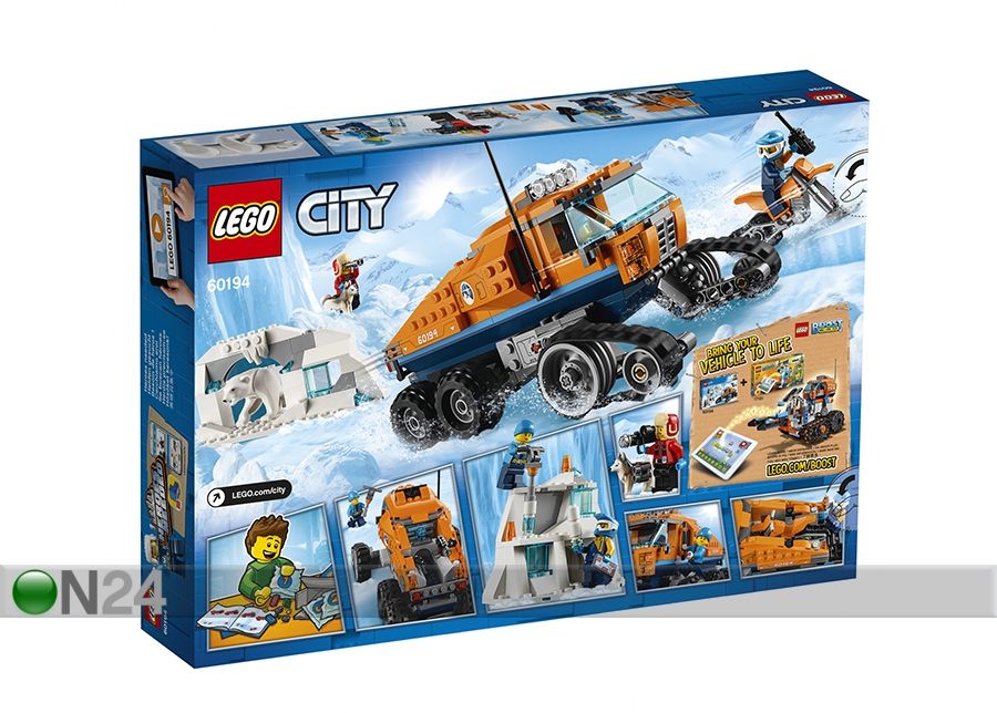 Polaarskaudi veok LEGO City suurendatud
