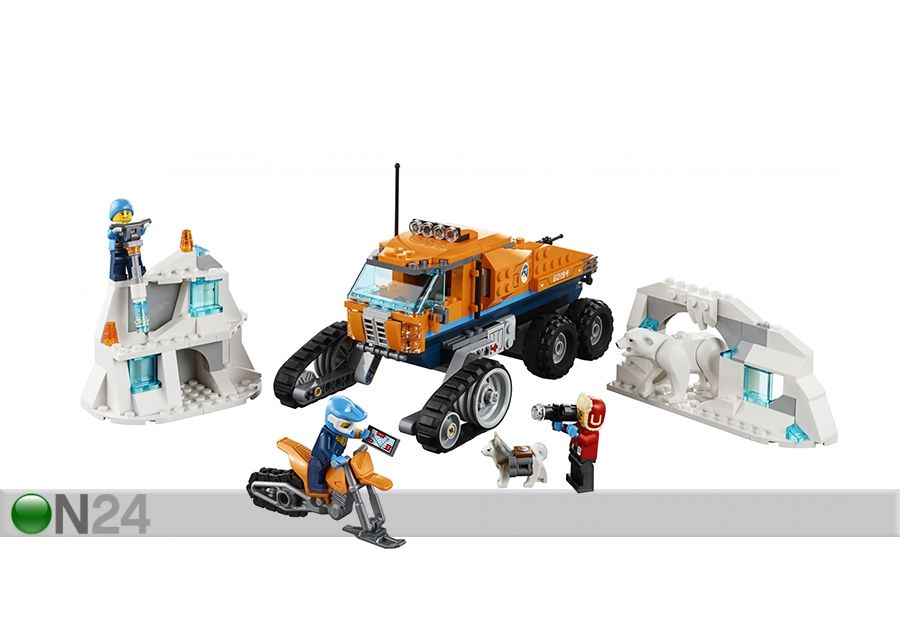 Polaarskaudi veok LEGO City suurendatud