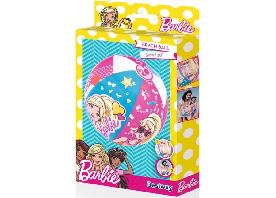 Rannapall Bestway Barbie 51cm suurendatud