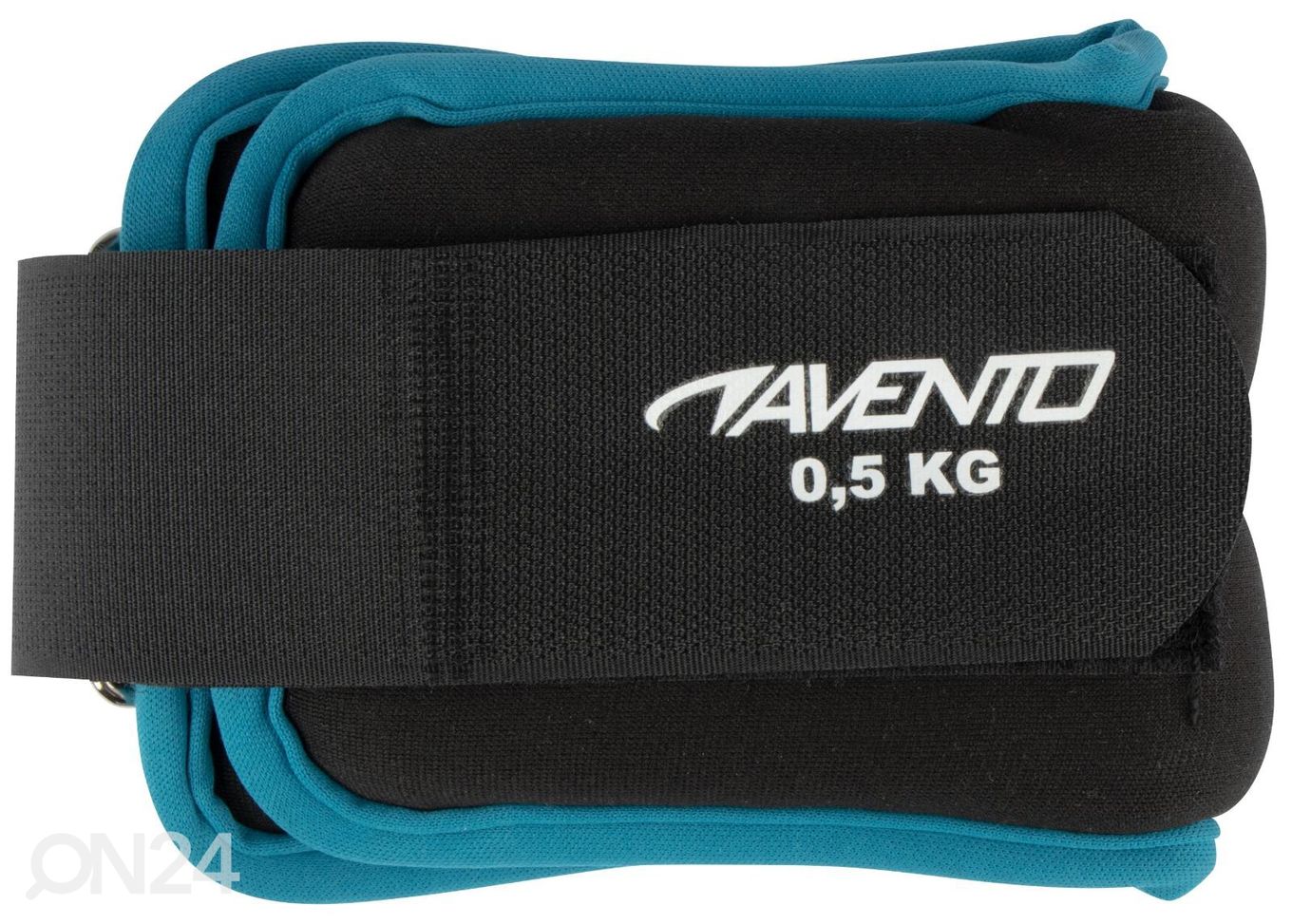 Raskuste komplekt randmele/pahkluule Avento Neopreen 2x0.5 kg suurendatud