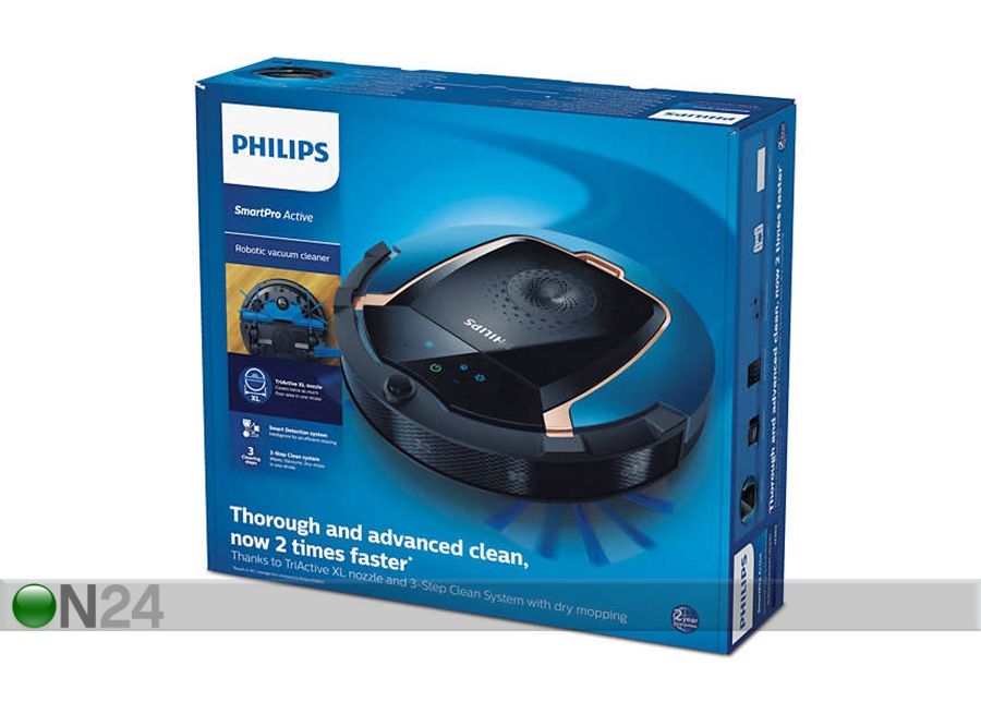 Robottolmuimeja Philips SmartPro Active suurendatud