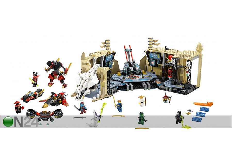 Samurai X ja kaosekoobas Lego Ninjago suurendatud