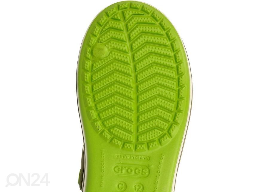 Sandaalid lastele Crocs Crocband Jr 12856 roheline suurendatud