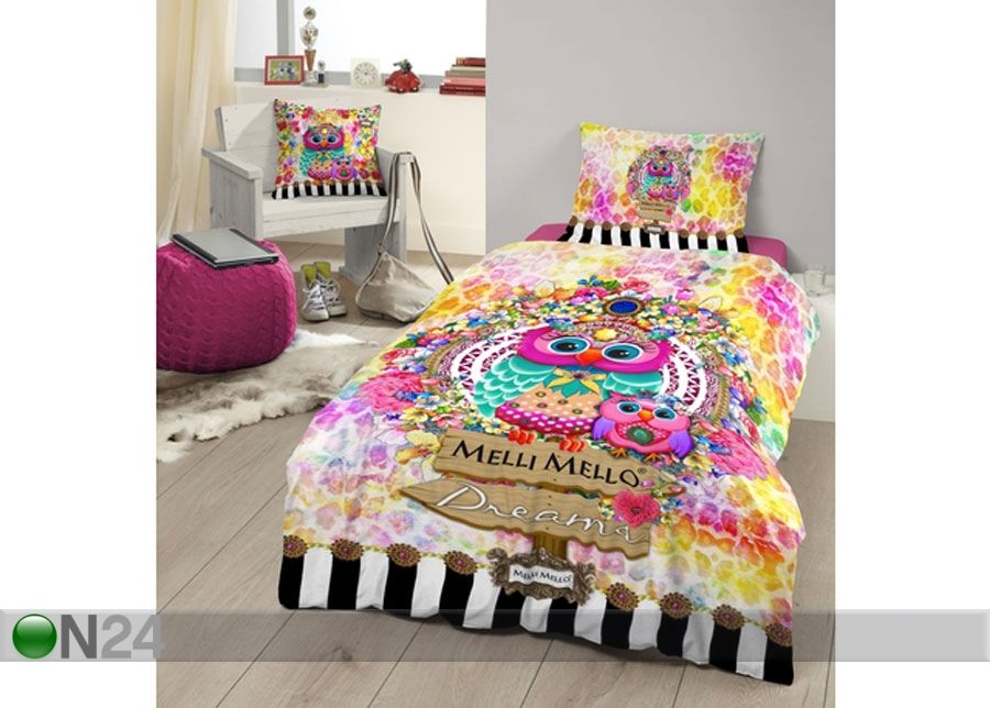 Satiinist voodipesukomplekt Marizza 140x220 cm suurendatud