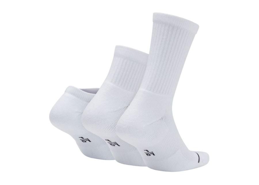 Spordisokkide komplekt Nike Jordan Waterfall Socks 3-pakk SX6274-100 suurendatud