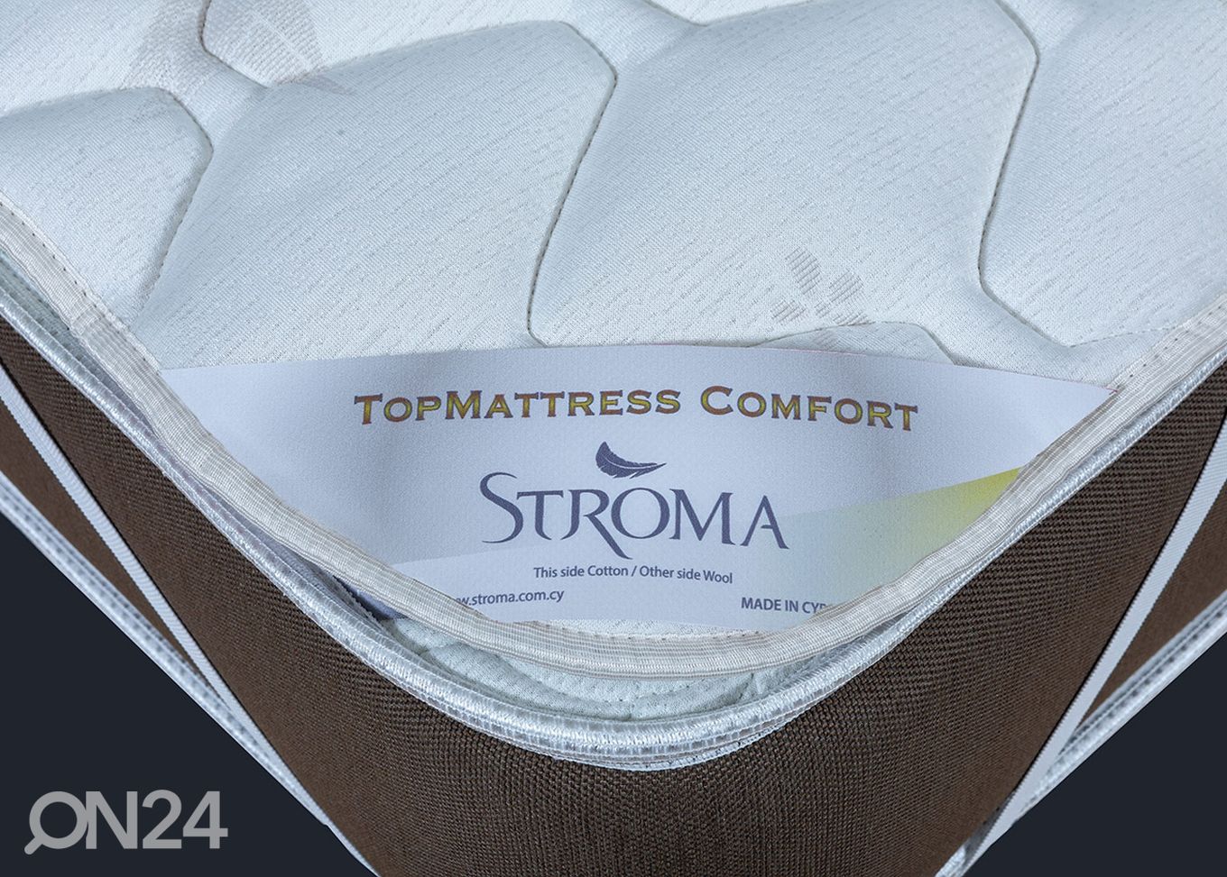 Stroma kattemadrats Top Comfort 200x200 cm suurendatud