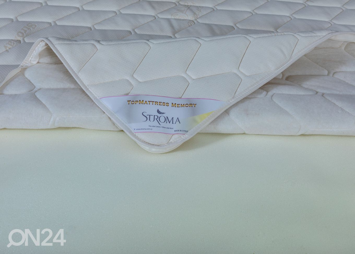 Stroma kattemadrats Top Memory 180x200x5 cm suurendatud